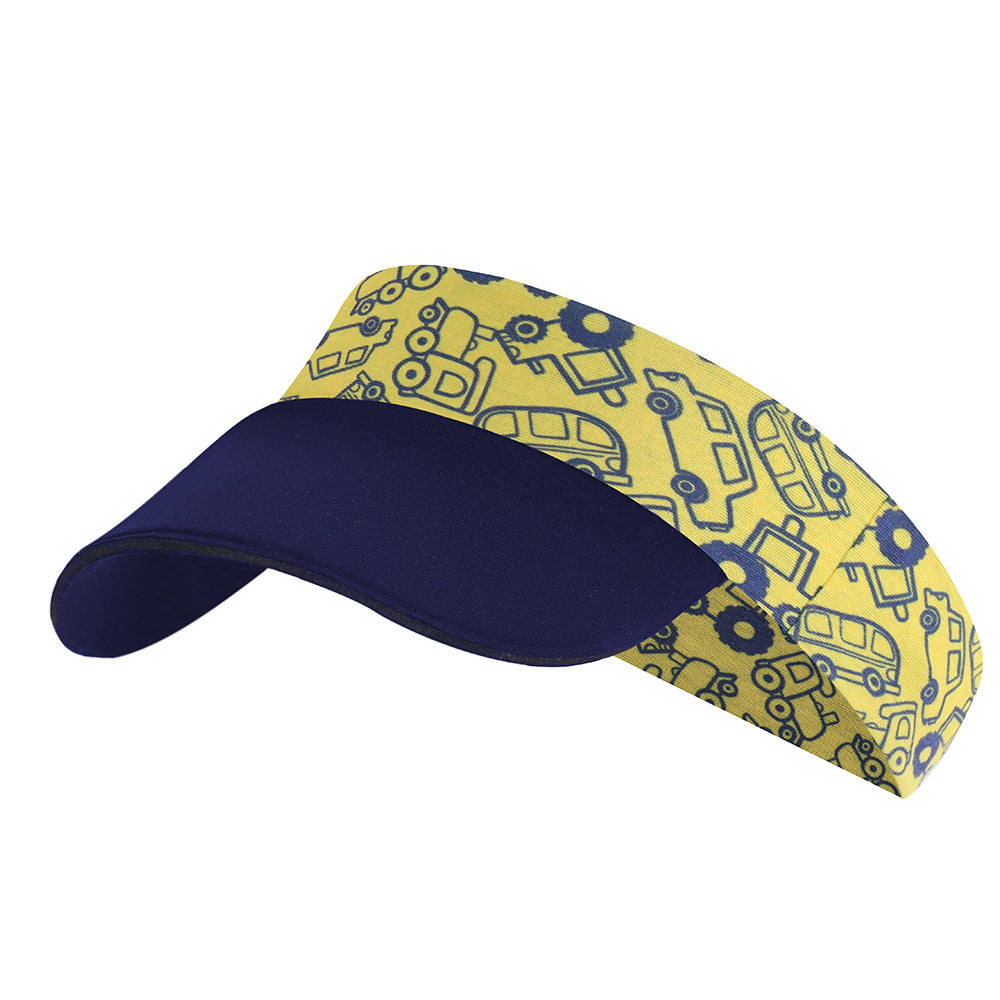 Wholesale Polyester Kids Summer Print Sports Beanie Hat